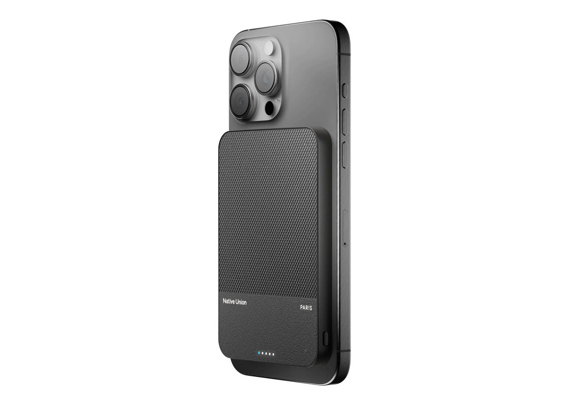 Native Union (Re)Classic Qi2 Powerbank 5000mAh - Svart