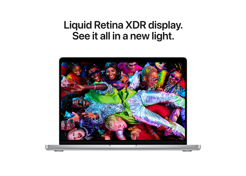 CTO MacBook Pro 14-tum M5 10‑core CPU/10‑core GPU/24GB RAM/512GB SSD/Standardglas/Silver