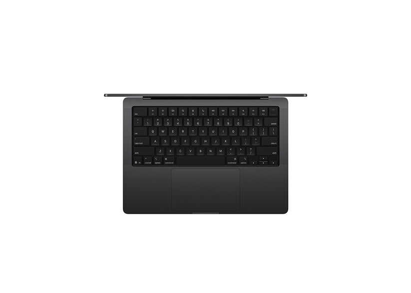 CTO MacBook Pro 14-tum M5 10‑core CPU/10‑core GPU/32GB RAM/2TB SSD/Nanoglas/Rymdsvart