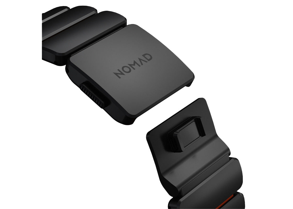 Nomad Stratos Band 49mm - Black Titanium/Ultra Orange