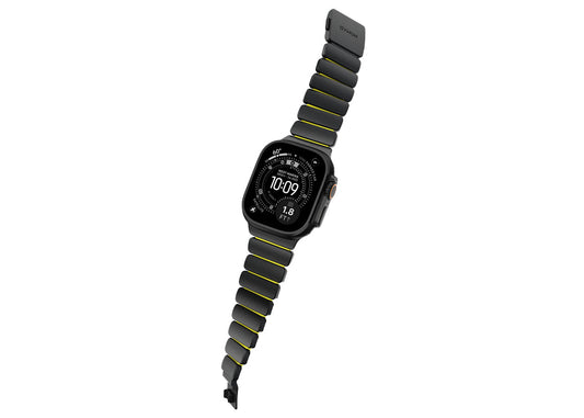 Nomad Stratos Band 49mm - Black Titanium/Volt