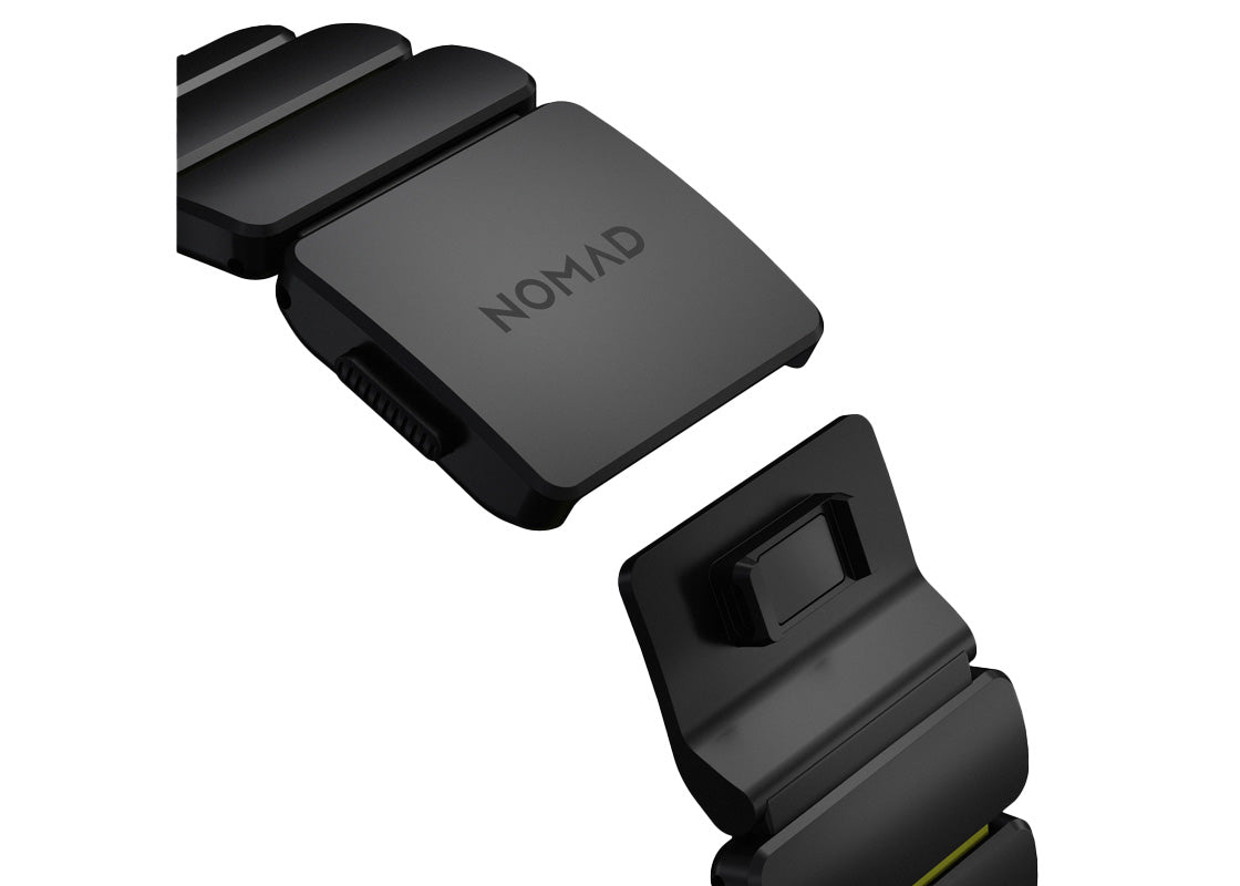 Nomad Stratos Band 49mm - Black Titanium/Volt