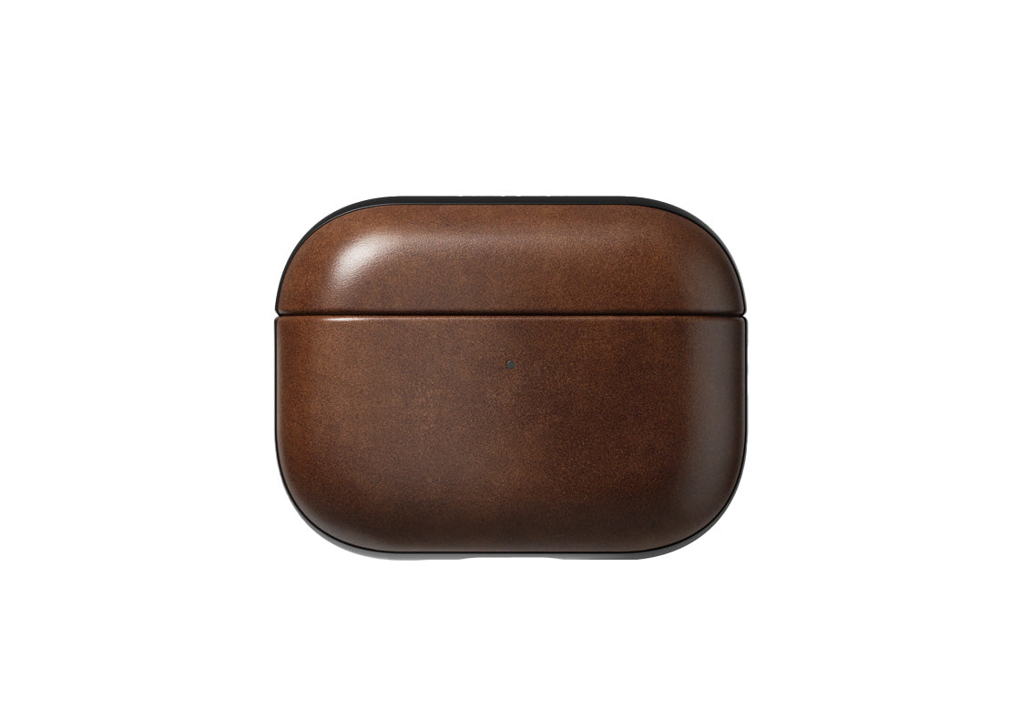 Nomad Modern Leather Case Horween till Airpods Pro 3 - Brun