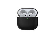 Nomad Modern Leather Case till Airpods 4 - Svart