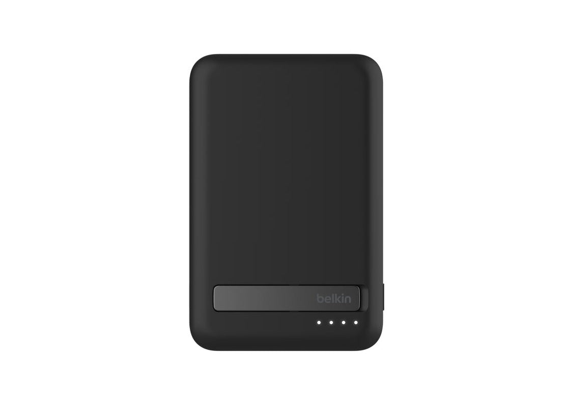 Belkin BoostCharge Pro Magnetic Powerbank with Kickstand Qi2 15W 5K - Svart
