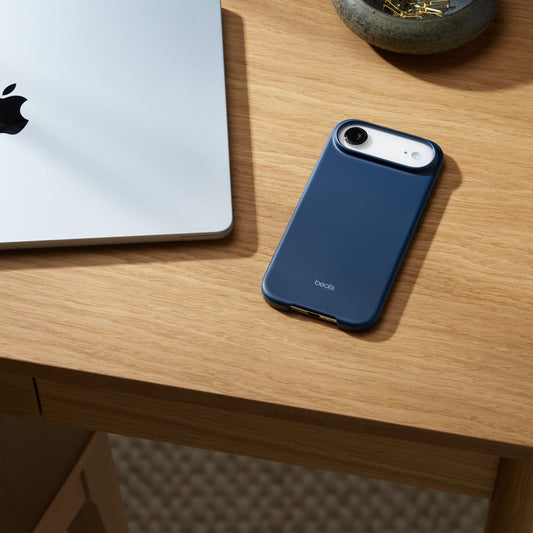Beats-skal med MagSafe och kamerareglage till iPhone Air – blå berggrund