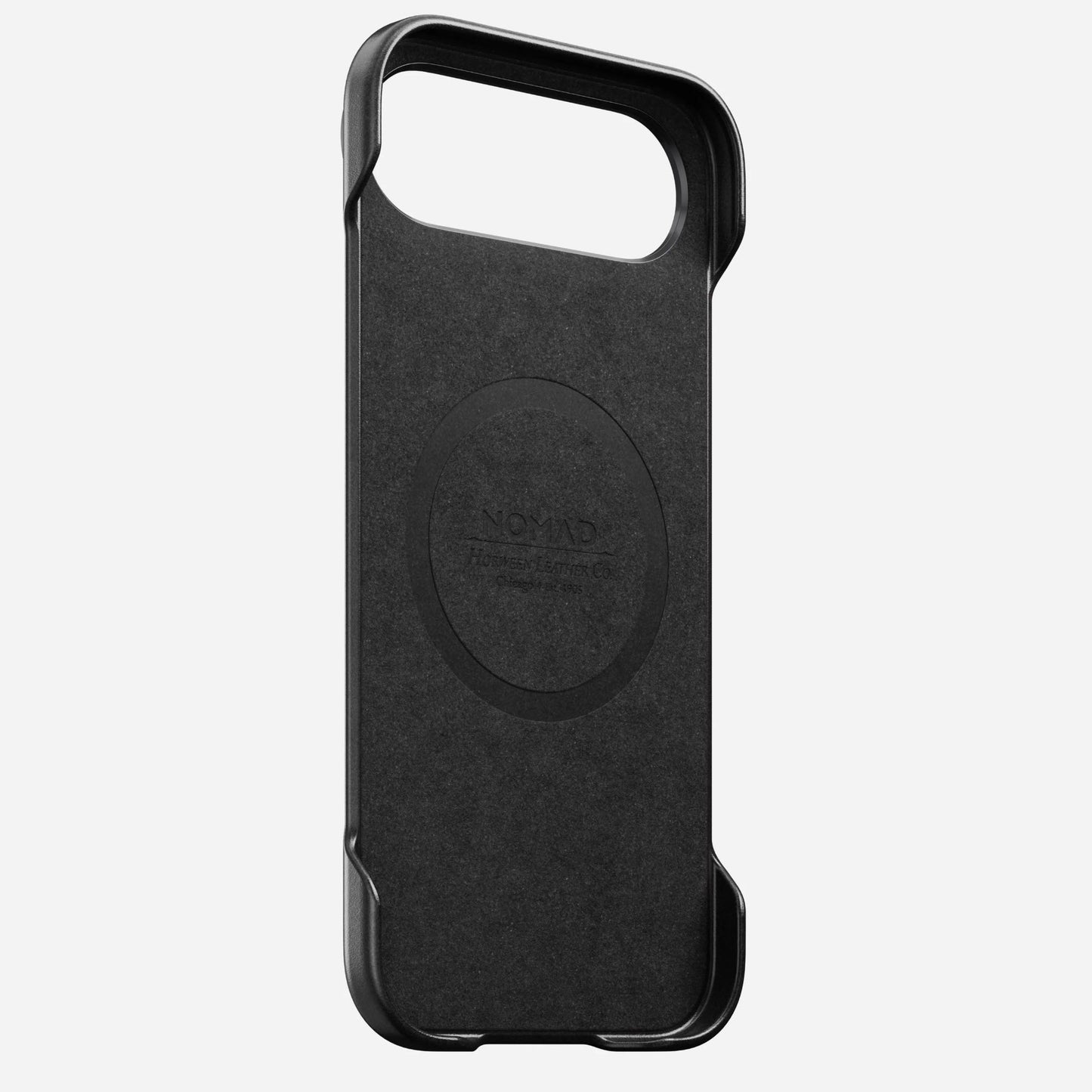Nomad Traditional Case iPhone Air Black Horween Leather