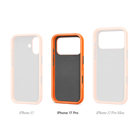 Beats Rugged-skal med MagSafe och kamerareglage till iPhone 17 Pro – sierraorange