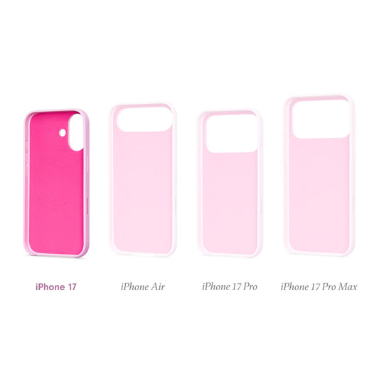 Beats-skal med MagSafe och kamerareglage till iPhone 17 – rosa granat