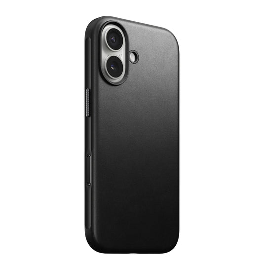 Nomad Modern Case iPhone 17 Black Nomad Leather