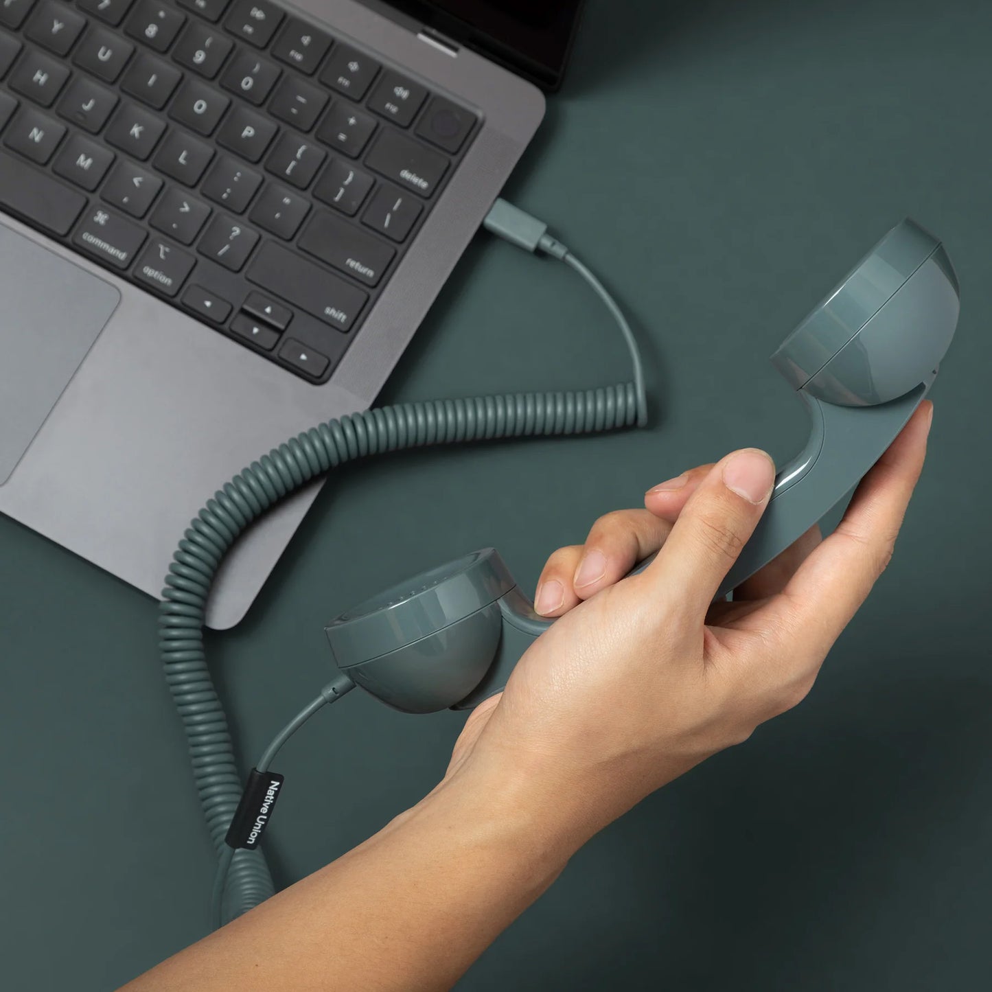 Native Union Pop Phone - Slate Green
