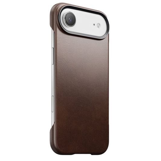 Nomad Traditional Case iPhone Air Rustic Brown Horween Leather