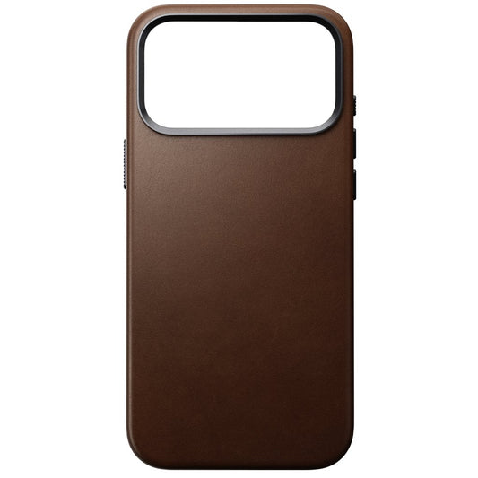 Nomad Traditional Leather Case iPhone 18 Pro Max Brown
