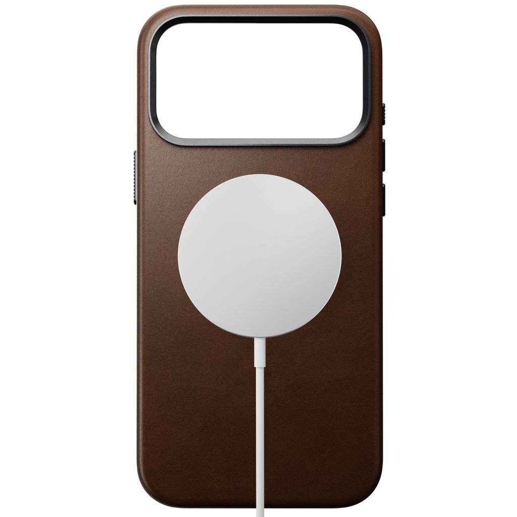 Nomad Traditional Leather Case iPhone 18 Pro Max Brown