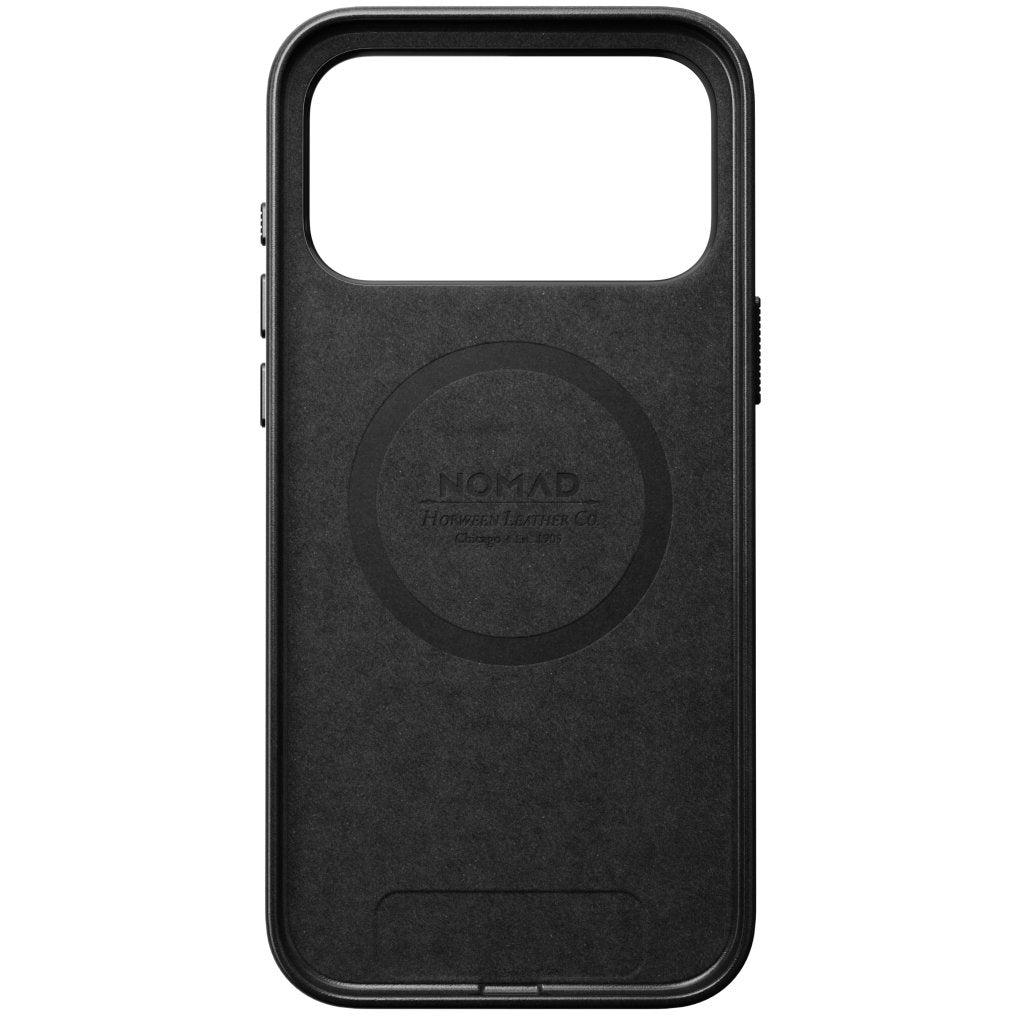 Nomad Traditional Leather Case iPhone 18 Pro Max Black