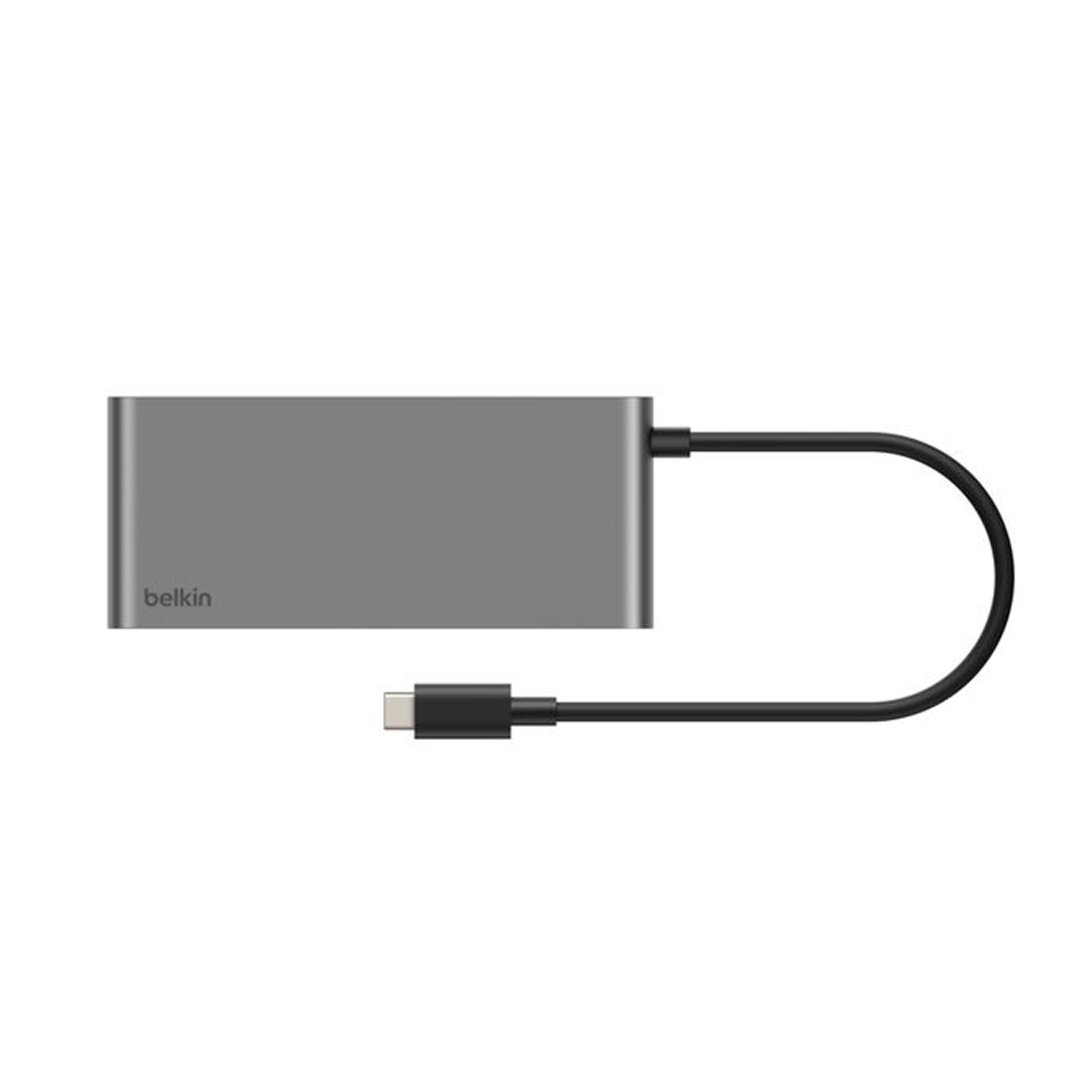 Belkin Connect 8-in-1 USB-C Hub - Space Grey