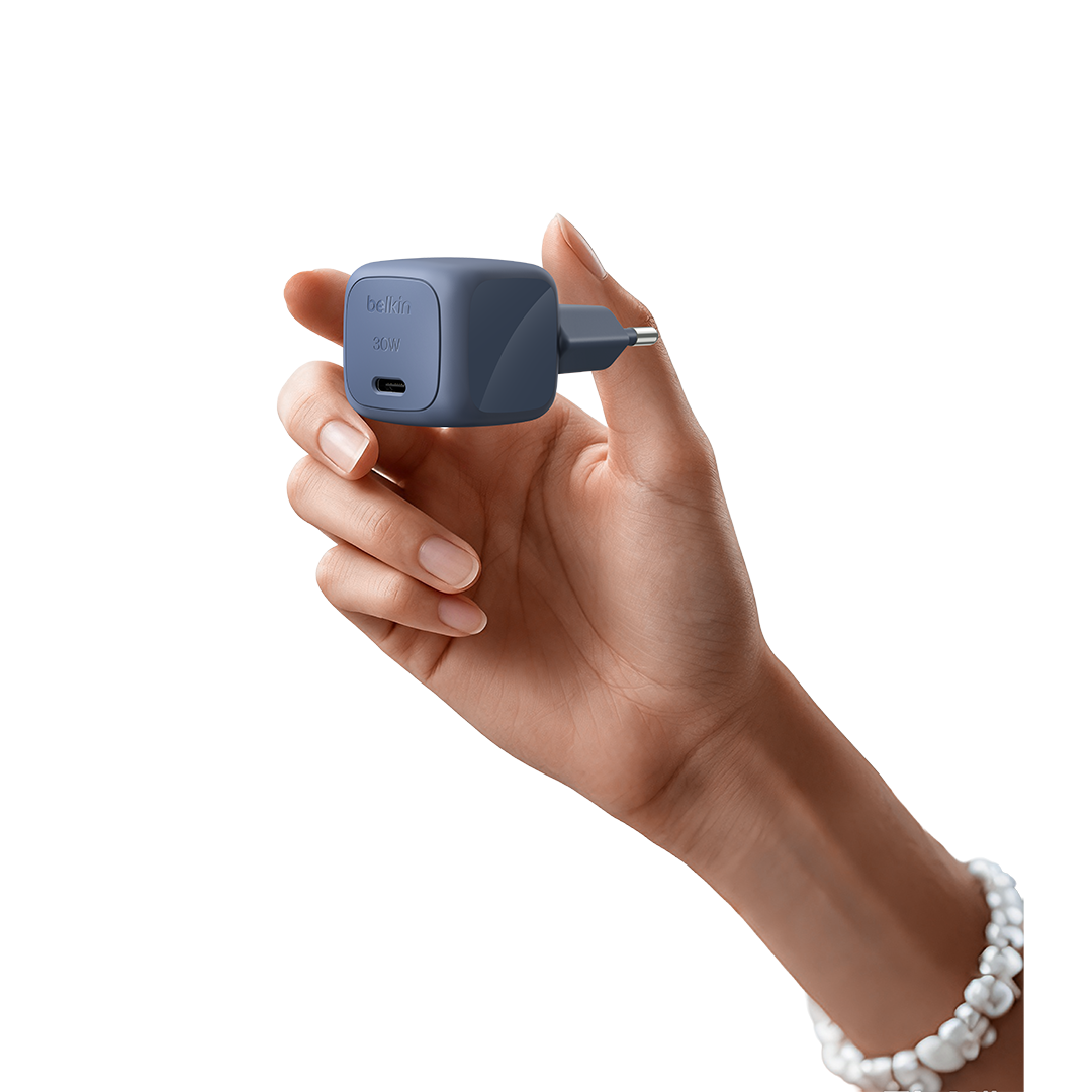 Belkin BoostCharge 30W USB-C Wall Charger 2m - Indigo