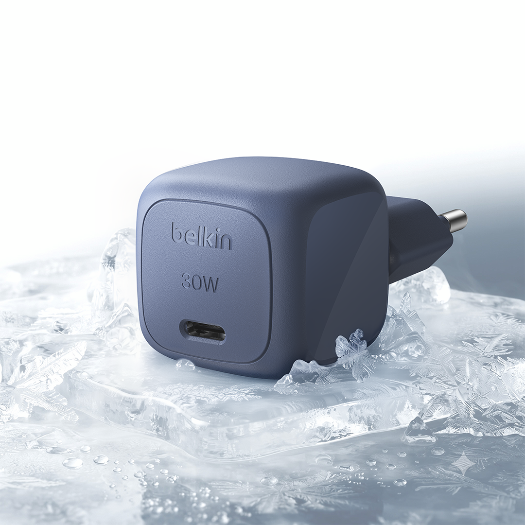 Belkin BoostCharge 30W USB-C Wall Charger 2m - Indigo