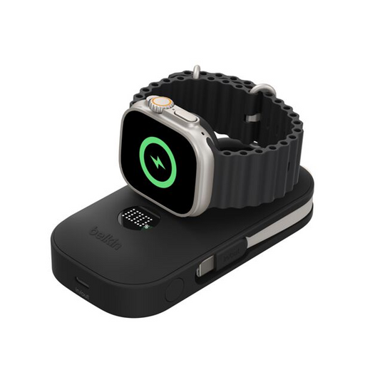 Belkin BoostCharge Pro Power Bank 10K with Apple Watch Charger - Svart