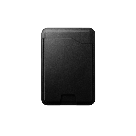 Nomad Horween Leather Mag Wallet with FindMy - Svart