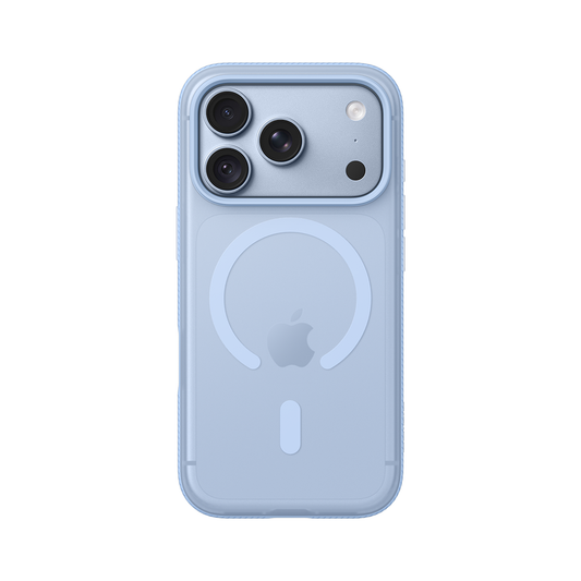 Belkin Magnetic Grip Series för iPhone 18 Pro/17 Pro - Glacier Blue