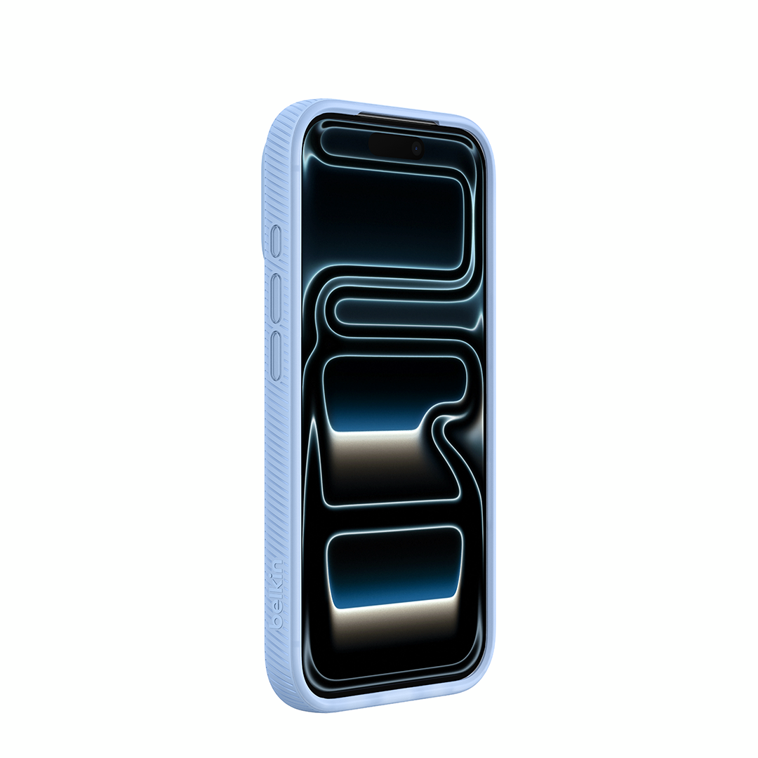 Belkin Magnetic Grip Series för iPhone 18 Pro Max/17 Pro Max - Glacier Blue