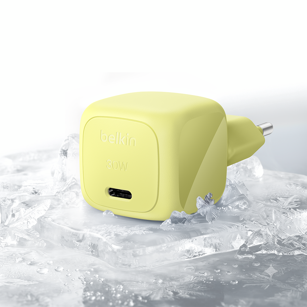 Belkin BoostCharge 30W USB-C Wall Charger 2m - Citrus