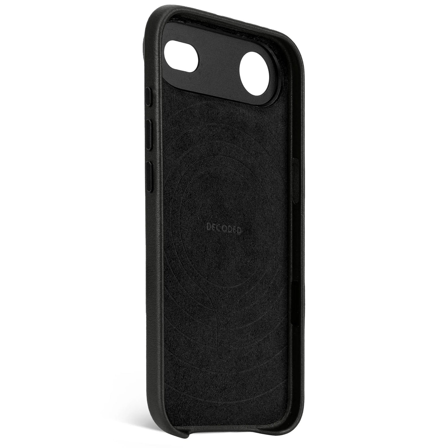 Decoded Leather Backcover for iPhone Air - Black