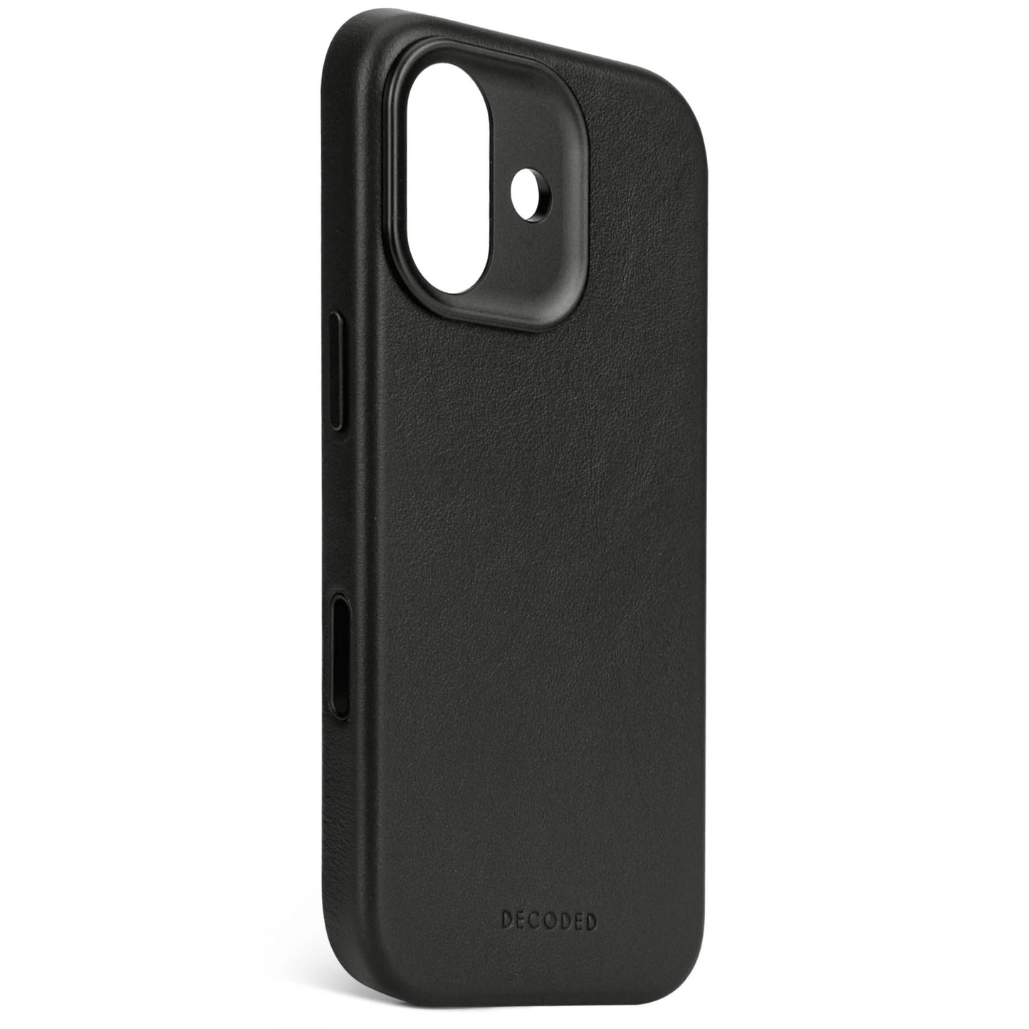 Decoded Leather Backcover for iPhone 17 - Black