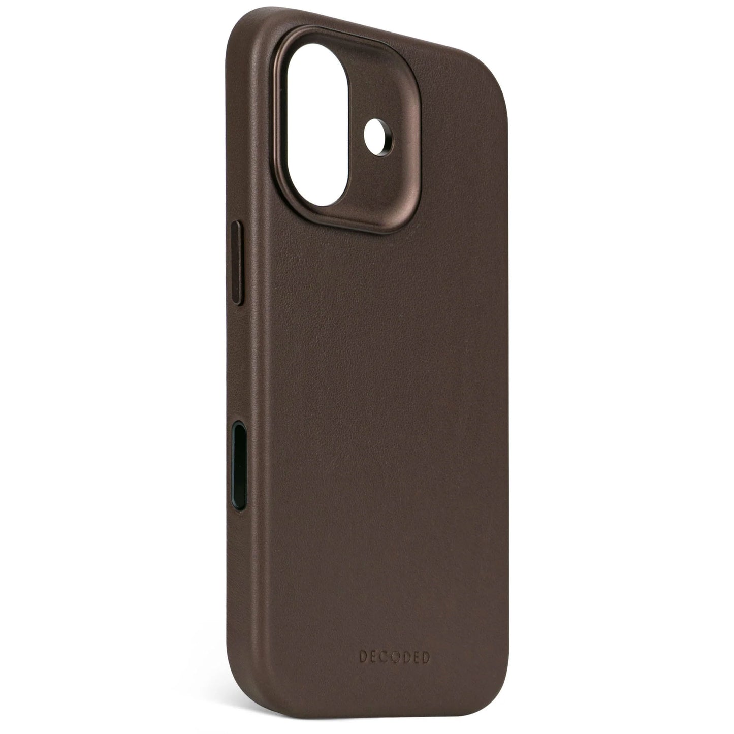 Decoded Leather Backcover for iPhone 17 - Chocolat Brown