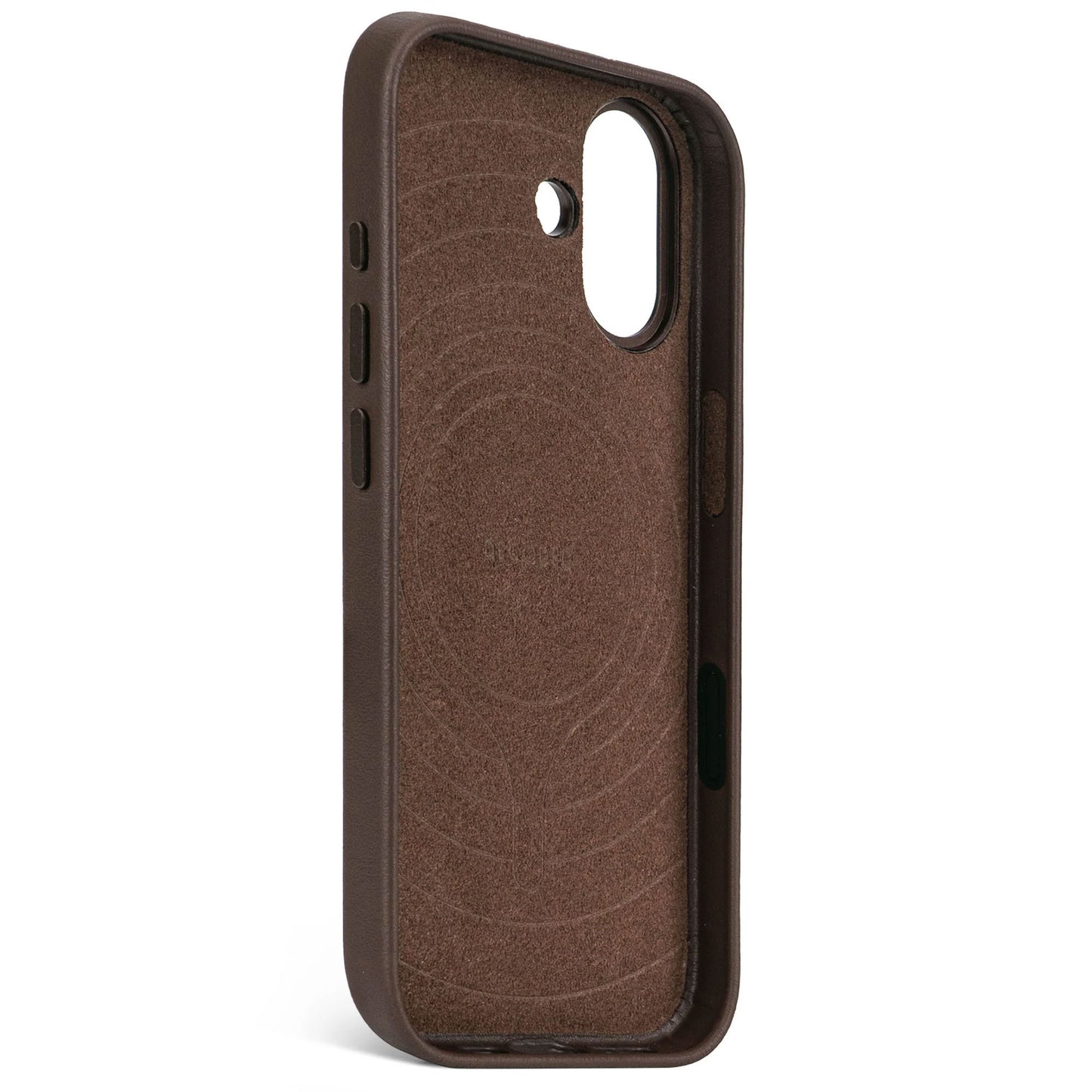 Decoded Leather Backcover for iPhone 17 - Chocolat Brown