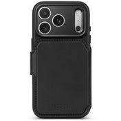 Decoded Leather Detachable Wallet iPhone 18 Pro Black