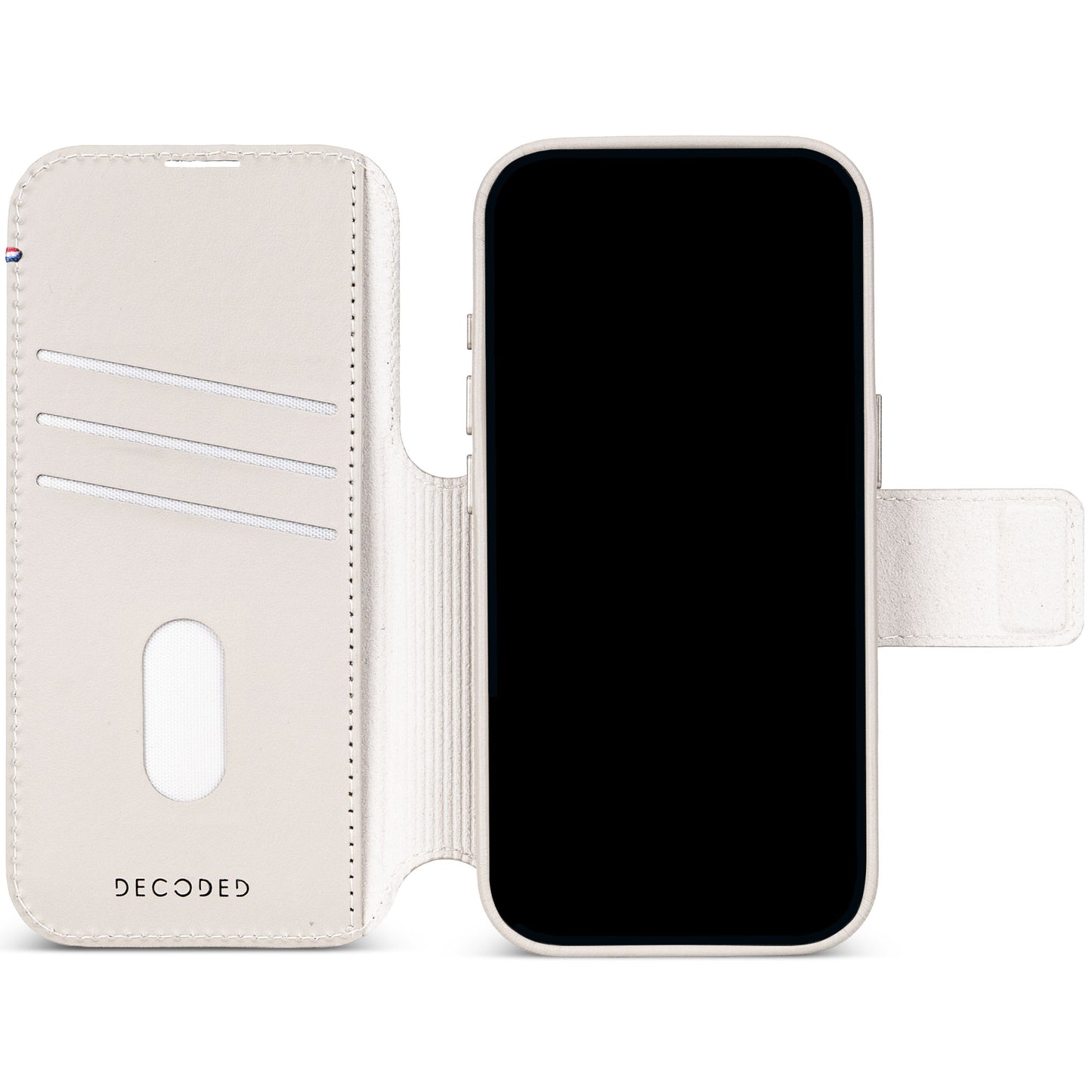 Decoded Leather Detachable Wallet iPhone 18 Pro Max Taupe