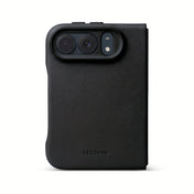 Decoded Leather Back Cover for iPhone Duo - Black