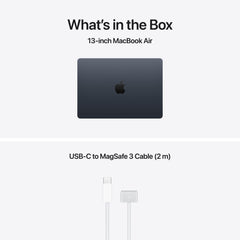 CTO MacBook Air 13-tum Midnatt M5 10-Core CPU/10-Core GPU/32GB RAM/2TB SSD