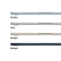 CTO MacBook Air 13-tum Silver M5 10-Core CPU/10-Core GPU/24GB RAM/512GB SSD