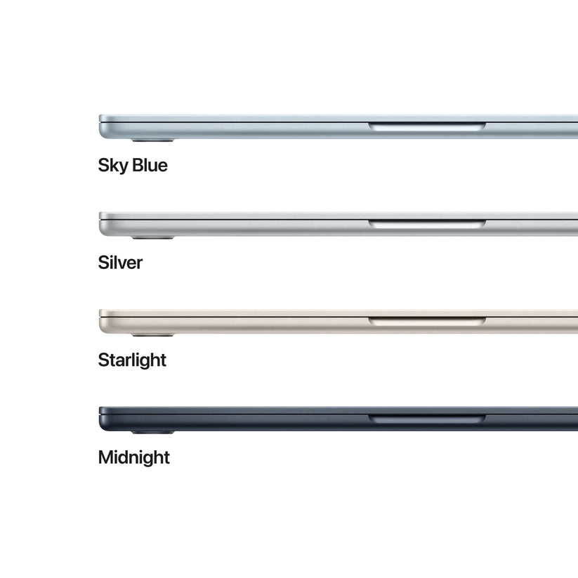 CTO MacBook Air 13-tum Silver M5 10-Core CPU/10-Core GPU/24GB RAM/512GB SSD