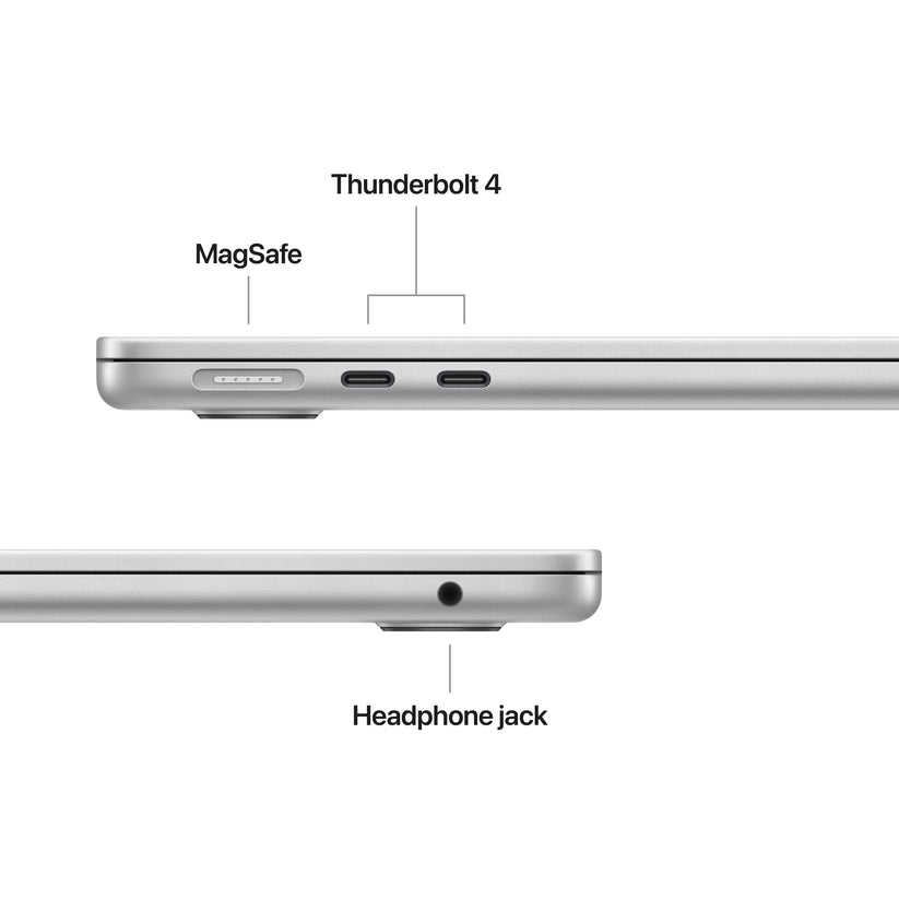 CTO MacBook Air 13-tum Silver M5 10-Core CPU/10-Core GPU/24GB RAM/2TB SSD