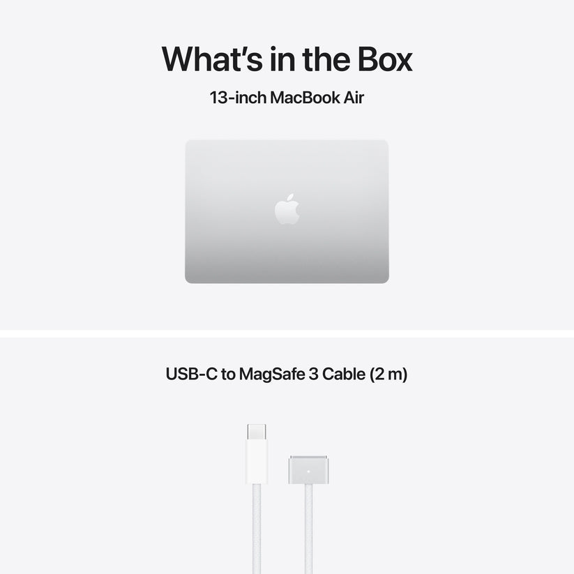 CTO MacBook Air 13-tum Silver M5 10-Core CPU/10-Core GPU/32GB RAM/1TB SSD