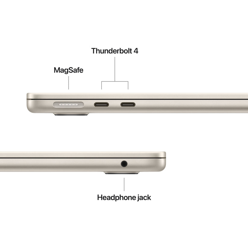 CTO MacBook Air 13-tum Stjärnglans M5 10-Core CPU/10-Core GPU/24GB RAM/512GB SSD
