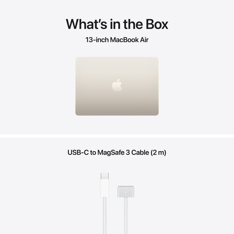 CTO MacBook Air 13-tum Stjärnglans M5 10-Core CPU/10-Core GPU/32GB RAM/1TB SSD