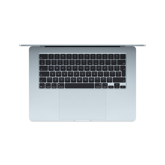 CTO MacBook Air 15-tum Himmelsblå M5 10-Core CPU/10-Core GPU/24GB RAM/512GB SSD
