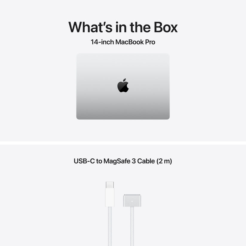 CTO MacBook Pro 14-tum Silver M5 Pro 18C CPU & 20C GPU/64GB RAM/4TB SSD/Nanoglas