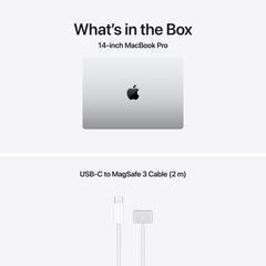 CTO MacBook Pro 14-tum Silver M5 Pro 18C CPU & 20C GPU/24GB RAM/2TB SSD/Nanoglas