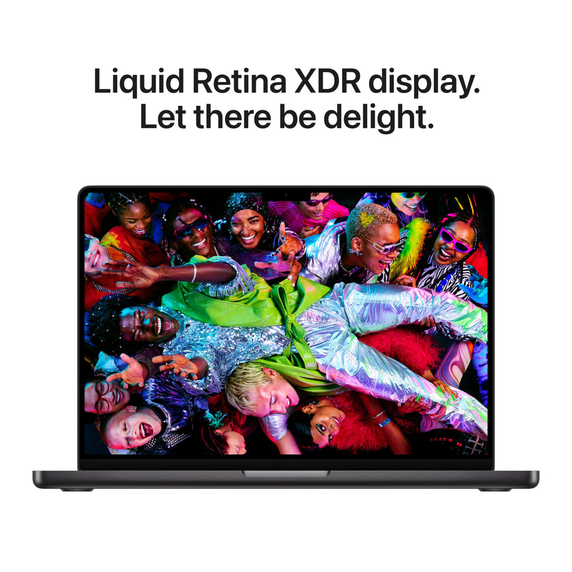 CTO MacBook Pro 14-tum Rymdsvart M5 Max 18C CPU & 32C GPU/36GB RAM/8TB SSD/Nanoglas