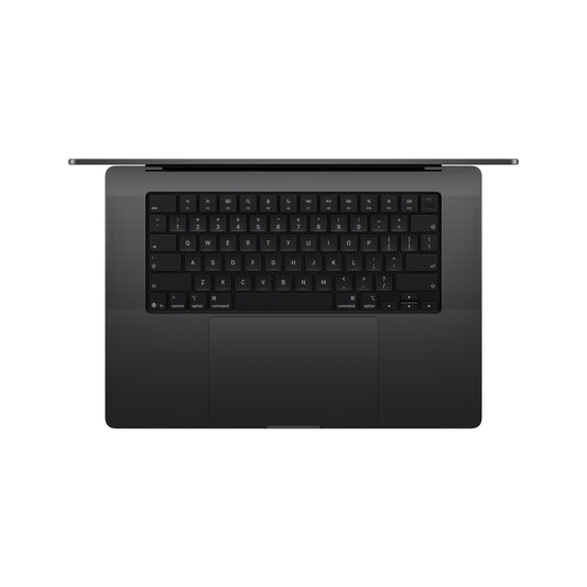 CTO MacBook Pro 16-tum Rymdsvart M5 Pro 18C CPU/20C GPU/64GB RAM/4TB SSD/Standardglas