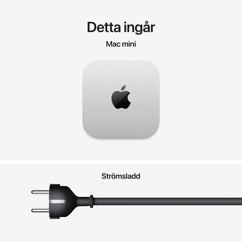 Mac Mini/M5 Pro 18-kärnig CPU & 20-kärnig GPU/48GB RAM/4TB SSD/2,5 Gigabit Ethernet
