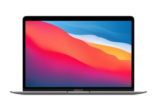 Begagnad: Macbook Air (13" 2020, M1, 8GB, 256GB) Skick B Rymdgrå