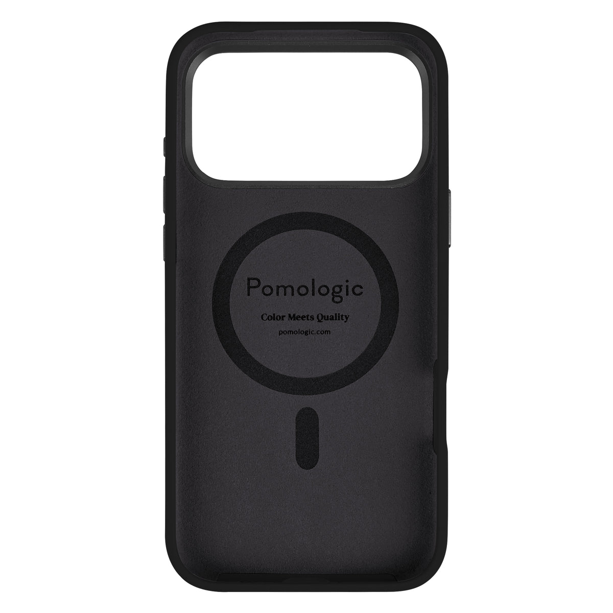 Pomologic CoverCase Fusion iPhone 17 Pro/18 Pro Max Black Magsafe