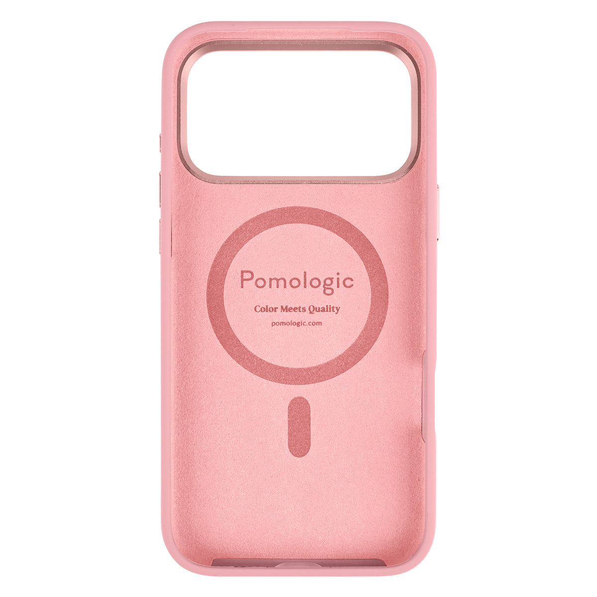 Pomologic CoverCase Silicone iPhone 17 Pro Max/18 Pro Max Pink Magsafe